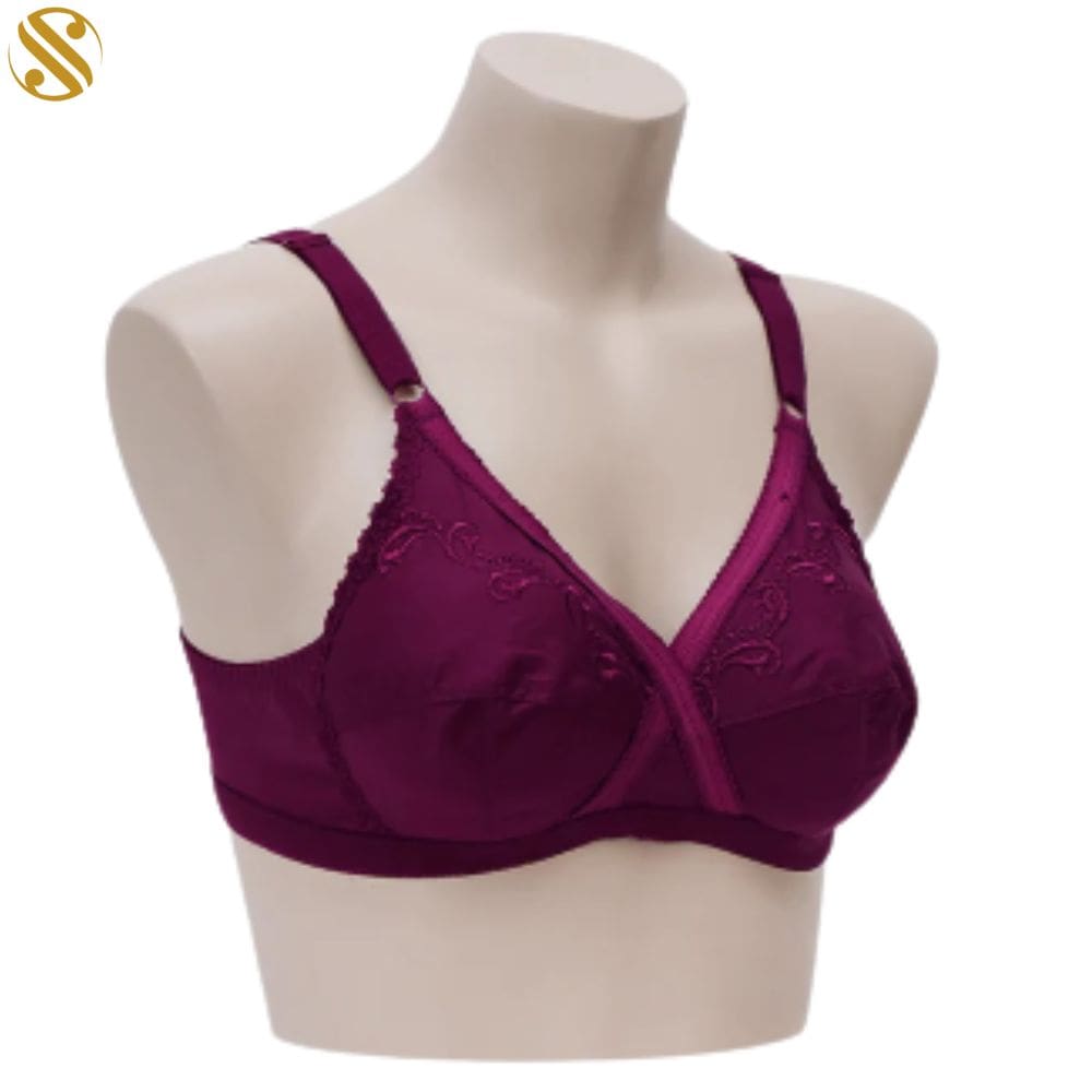 SIFGCOT-06-Sophi X Over Cotton Bra - Sophi online woman
